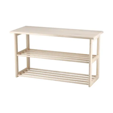 Bäckebo shoe rack with seat - Birch, 80x48x30 cm - 1898