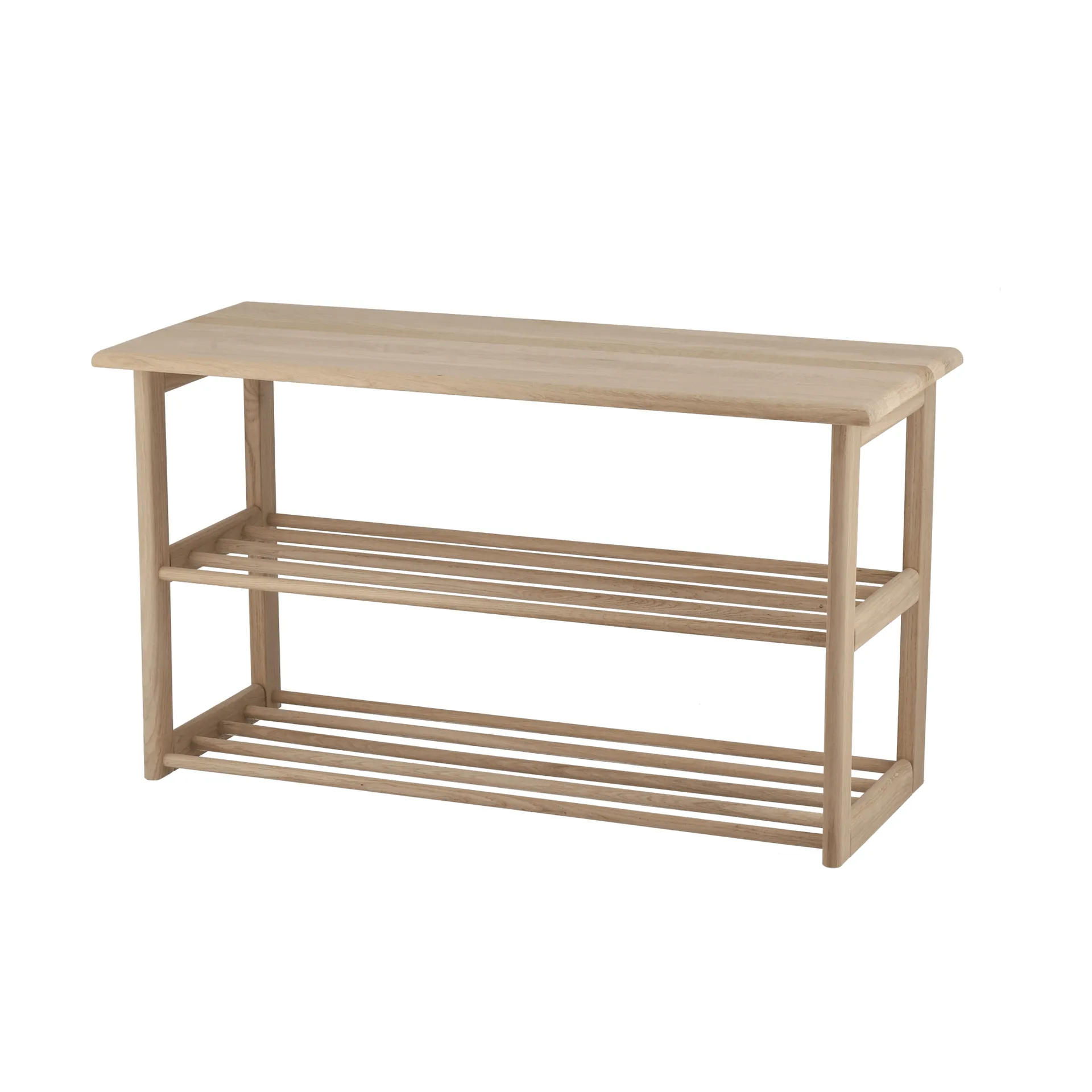 Bäckebo shoe rack with seat, Oak, 80x48x30 cm 1898