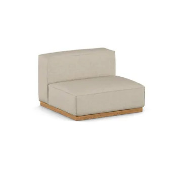 Bergsdal 1.5-seater armchair - Bern beige 0341-Oak-stained ash, 1,5-seater - 1898