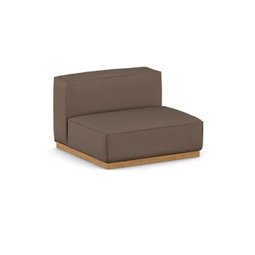 Bergsdal 1.5-seater armchair - Jump brown 1955-Oak-stained ash, 1,5-seater - 1898