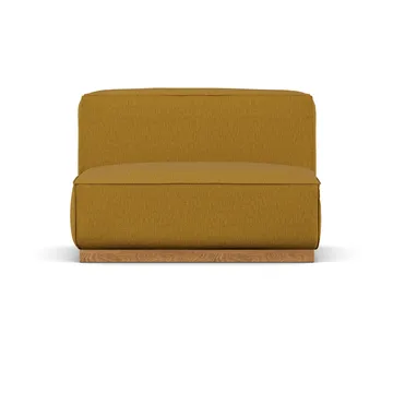 Bergsdal 1.5-seater armchair - Luisa mustard - 1898