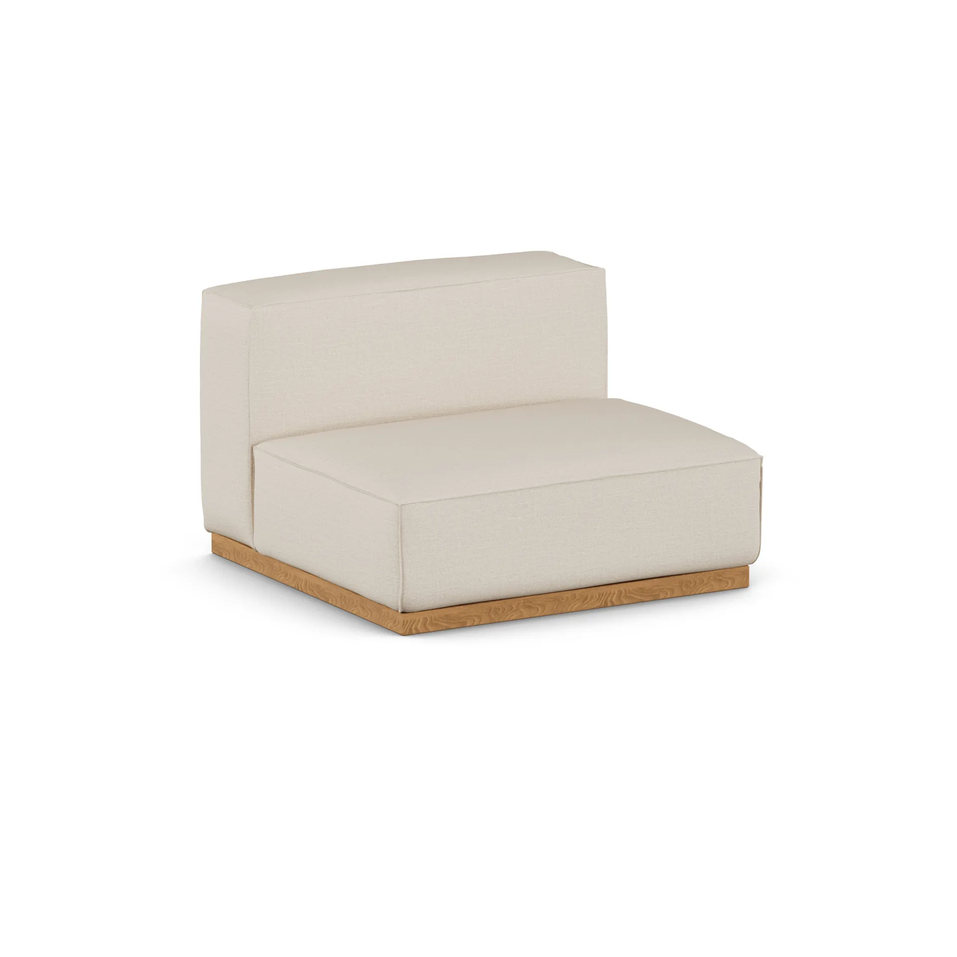Bergsdal armchair, Same Beige 6670-oak stained, 1.5-seater 1898