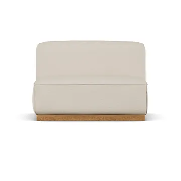 Bergsdal armchair - Same Beige 6670-oak stained, 1.5-seater - 1898