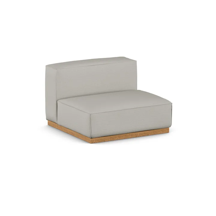 Bergsdal armchair - Same Grey 6673-ecobuffed, 1.5-seater - 1898