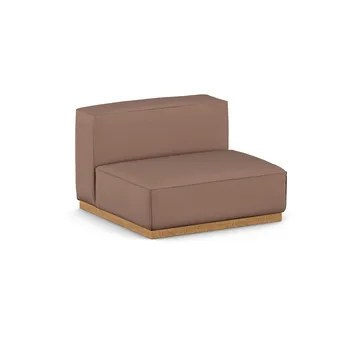 Bergsdal armchair - Same Rust 6675-oak-stained, 1.5-seater - 1898