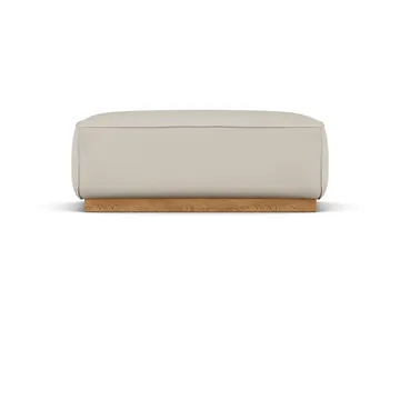 Bergsdal footstool - Jump beige 1956-Oak-stained ash - 1898