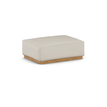 Bergsdal footstool - Jump beige 1956-Oak-stained ash - 1898