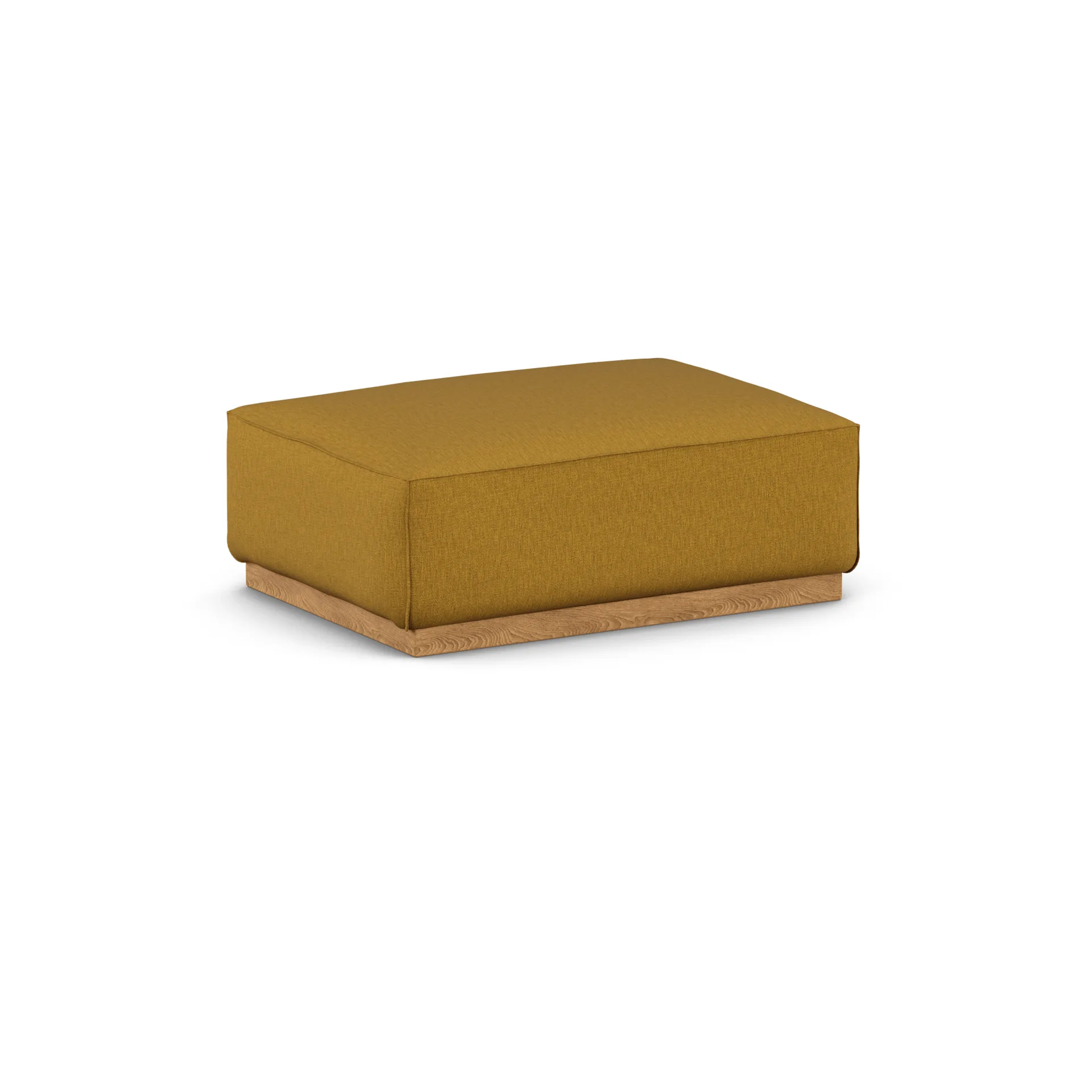Bergsdal footstool, Luisa mustard 1898