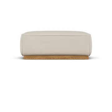 Bergsdal footstool - Same Beige 6670-oak stained - 1898