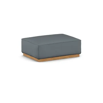 Bergsdal footstool - Same Blue 6678-oak stained - 1898