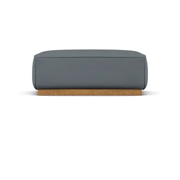 Bergsdal footstool - Same Blue 6678-oak stained - 1898