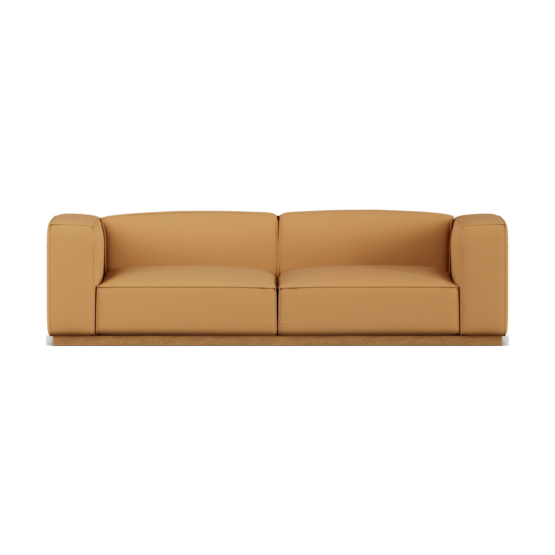 Bergsdal sofa, Jump honey 1959-Oak-stained ash, 3-seater 1898