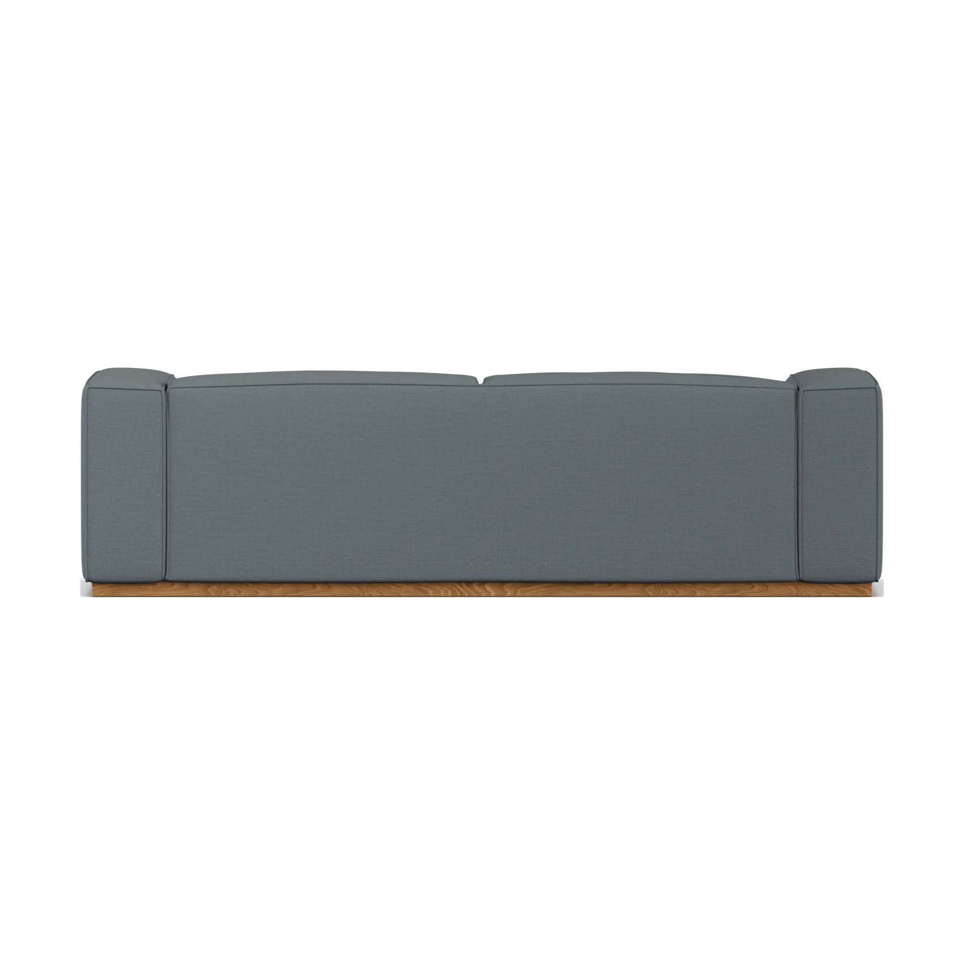 Bergsdal sofa, Same Blue 6678-oak stained, 3 seater sofa 1898