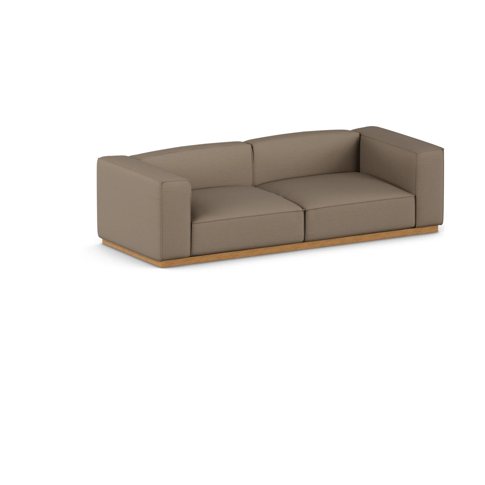 Bergsdal sofa, Same Mole 6674-oak-stained, 3 seater sofa 1898