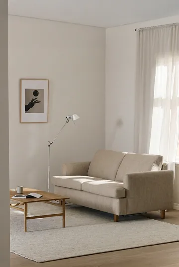 Binga 2,5-seater sofa bed - Bern Beige 0341-oak - 1898