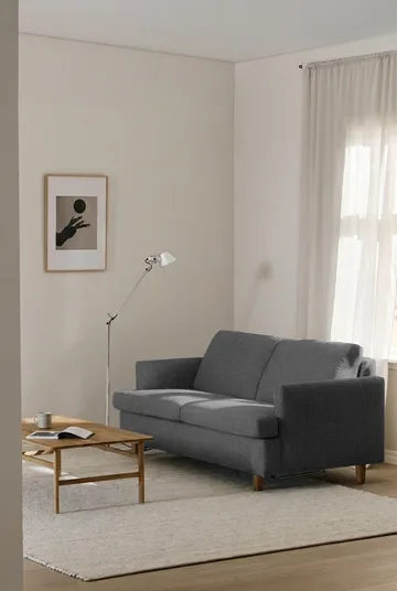 Binga 2,5-seater sofa bed - Caleido Grey 1240-oak - 1898