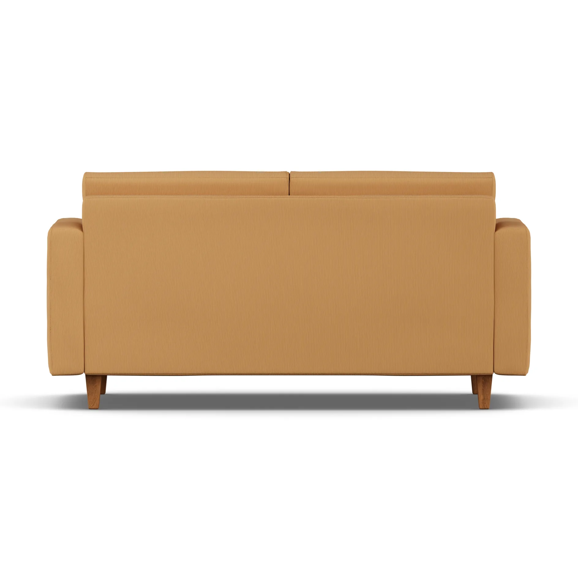 Binga 2,5-seater sofa bed, Jump Honey 1959-oak 1898