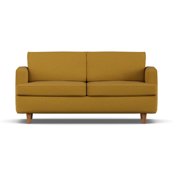 Binga 2,5-seater sofa bed - Luiza Mustard 3972-oak - 1898