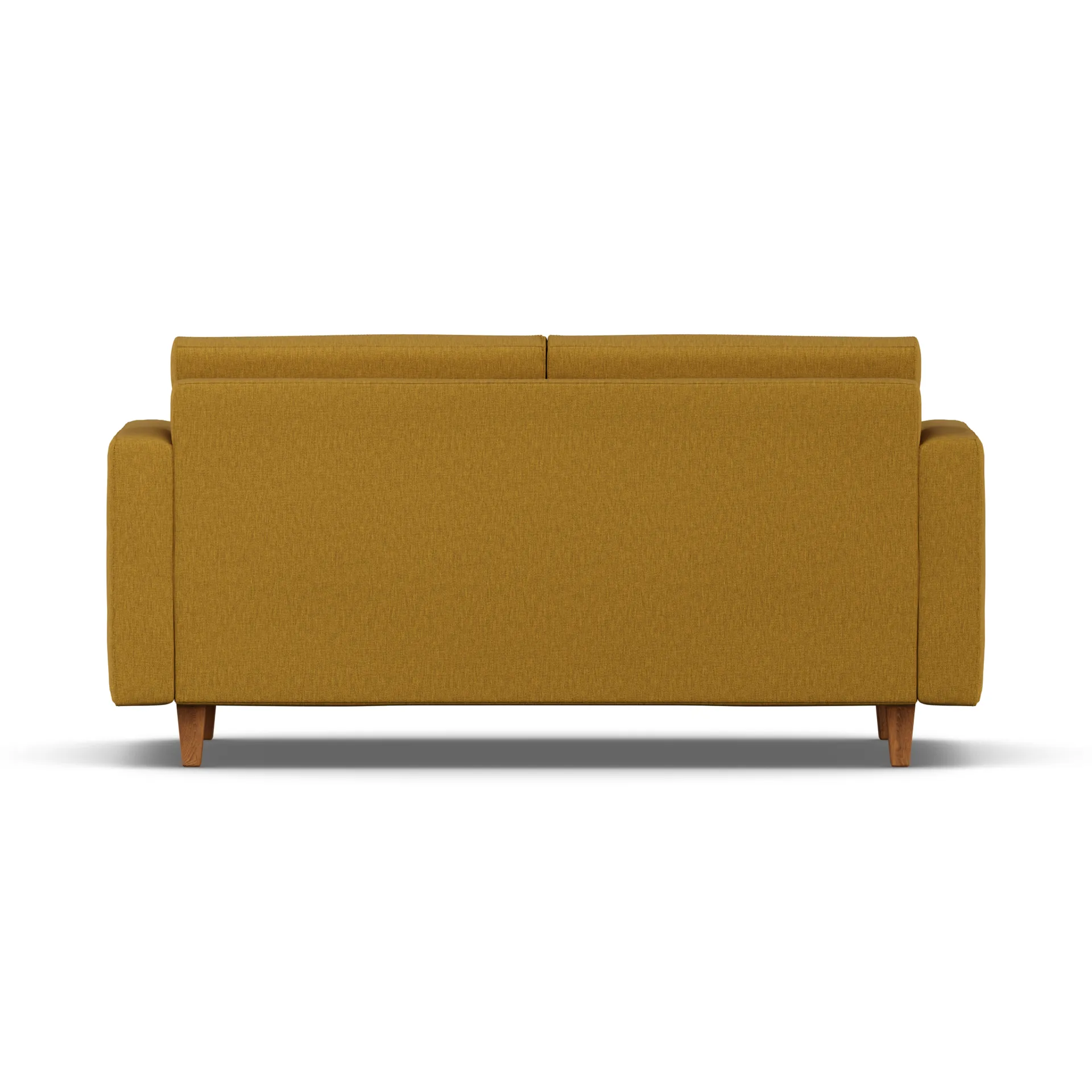 Binga 2,5-seater sofa bed, Luiza Mustard 3972-oak 1898
