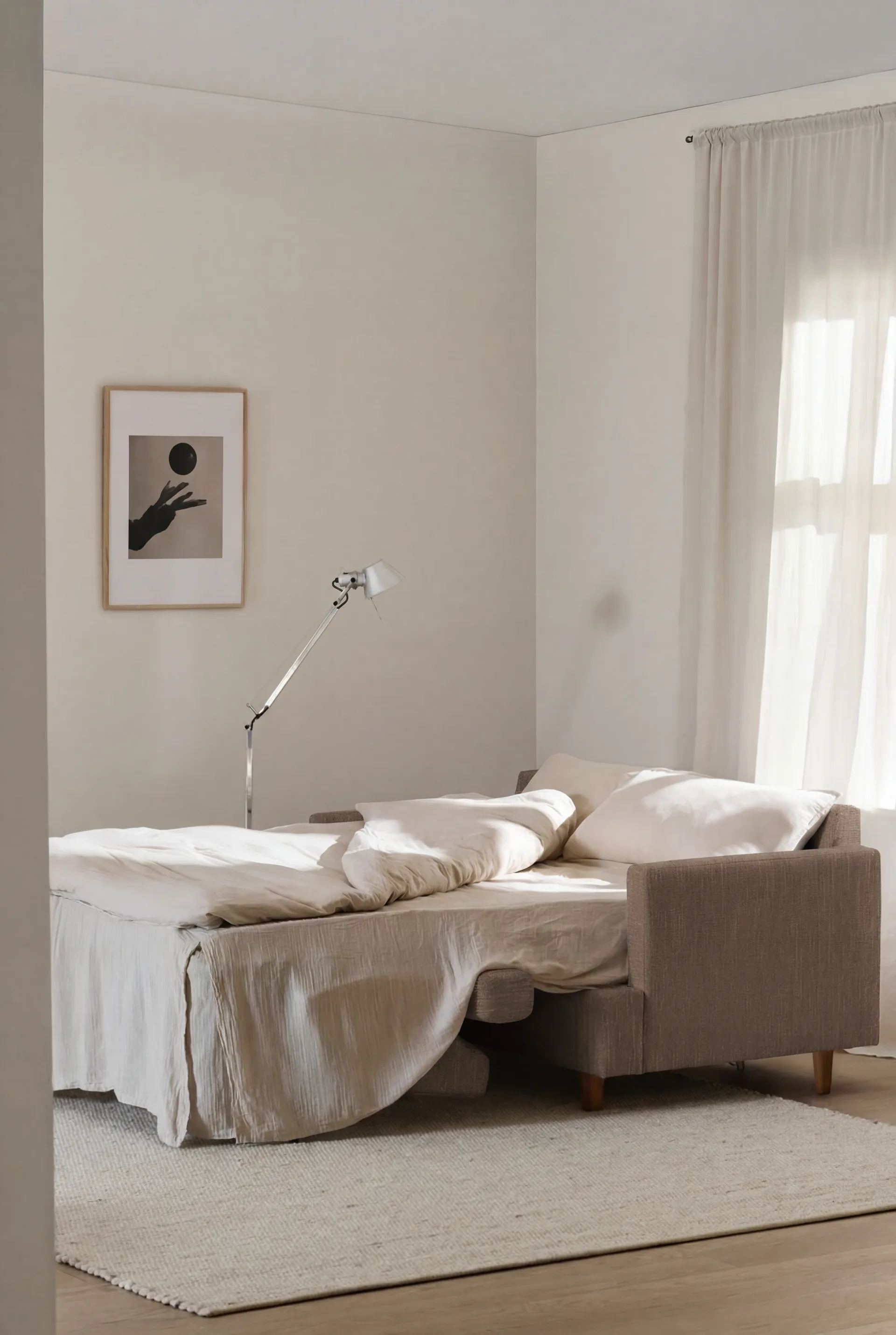 Binga 2,5-seater sofa bed, Same Mole 6674-oak 1898
