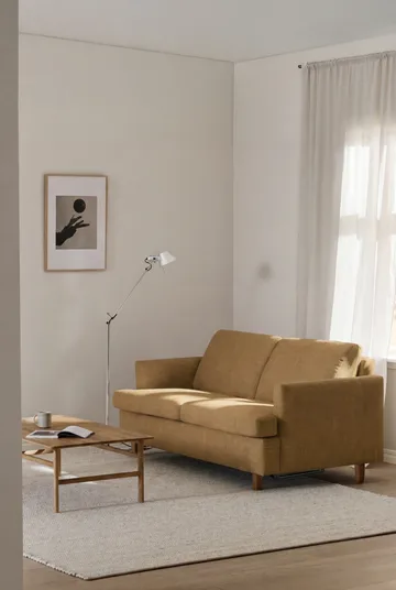 Binga 2,5-seater sofa bed - Same Ochre 6676-dark-stained ash - 1898