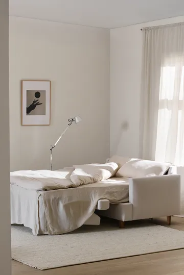 Binga 2,5-seater sofa bed - Same Off White 6671-oak - 1898