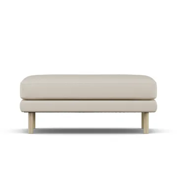 Bredhult footstool - Jump Beige 1956-white-oiled oak - 1898