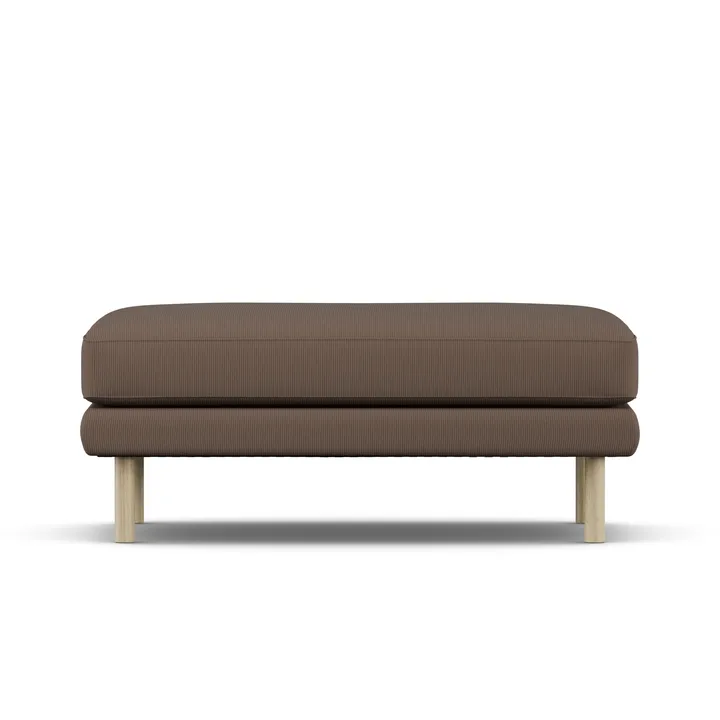 Bredhult footstool - Jump Brown 1955-white-oiled oak - 1898