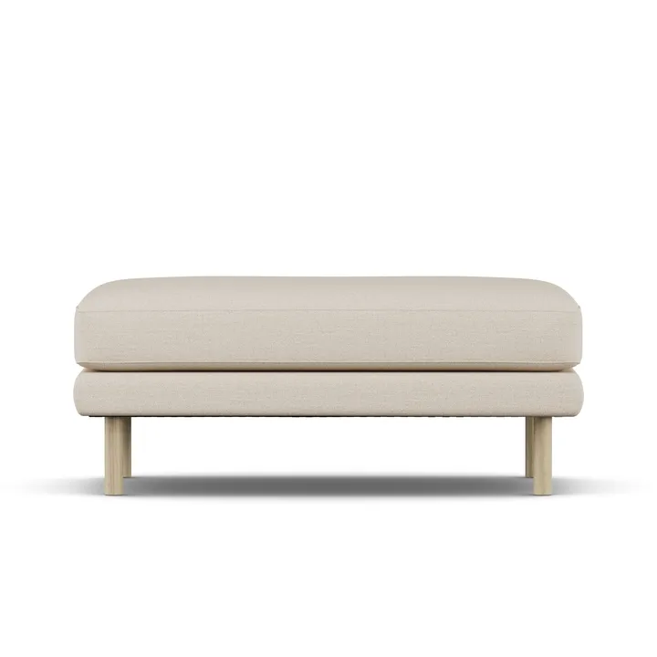 Bredhult footstool - Same Beige 6670-white-oiled oak - 1898