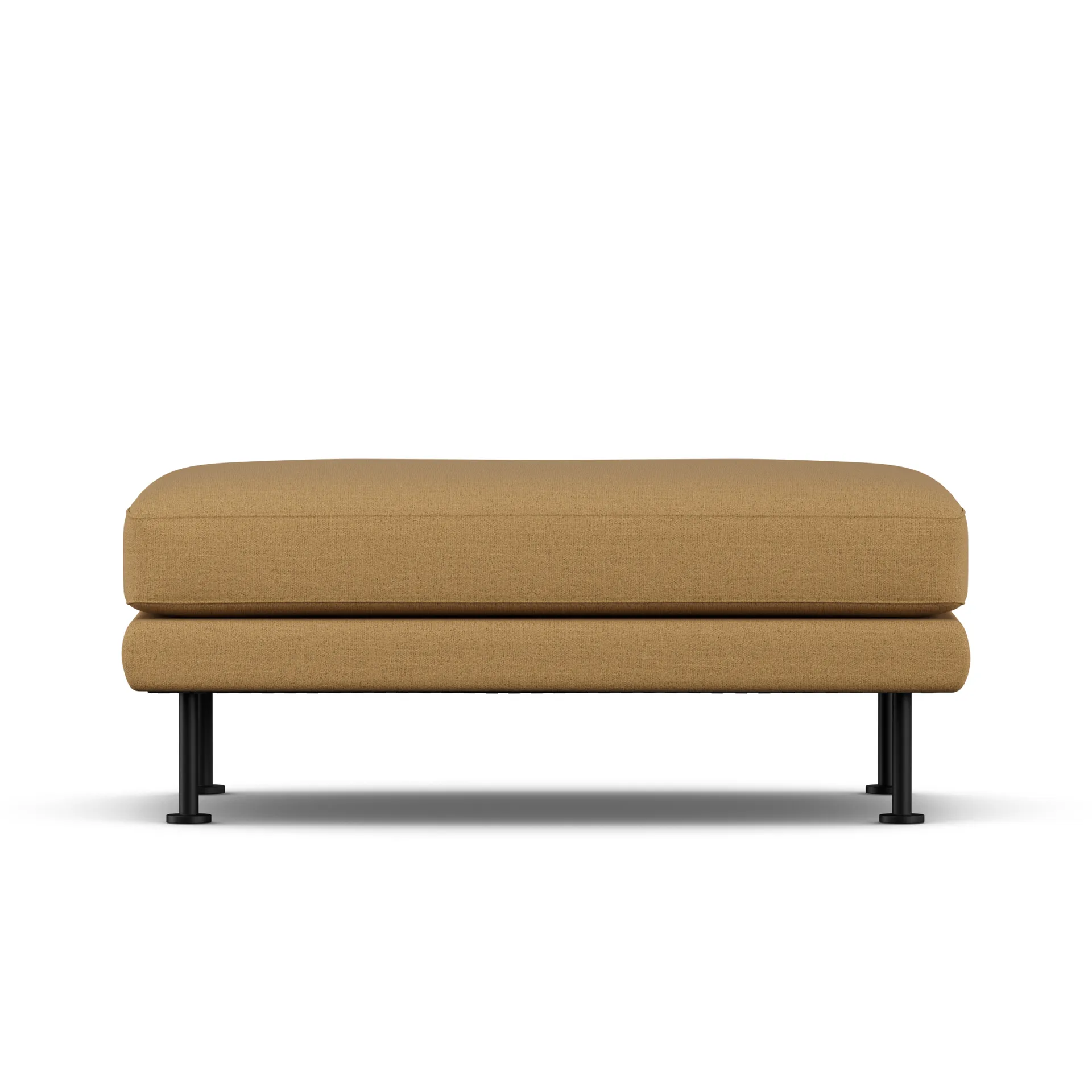 Bredhult footstool, Same Ochre 6676-black steel 1898