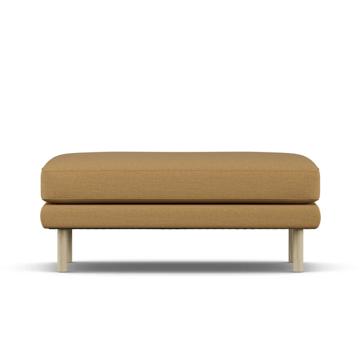 Bredhult footstool - Same Ochre 6676-white-oiled oak - 1898