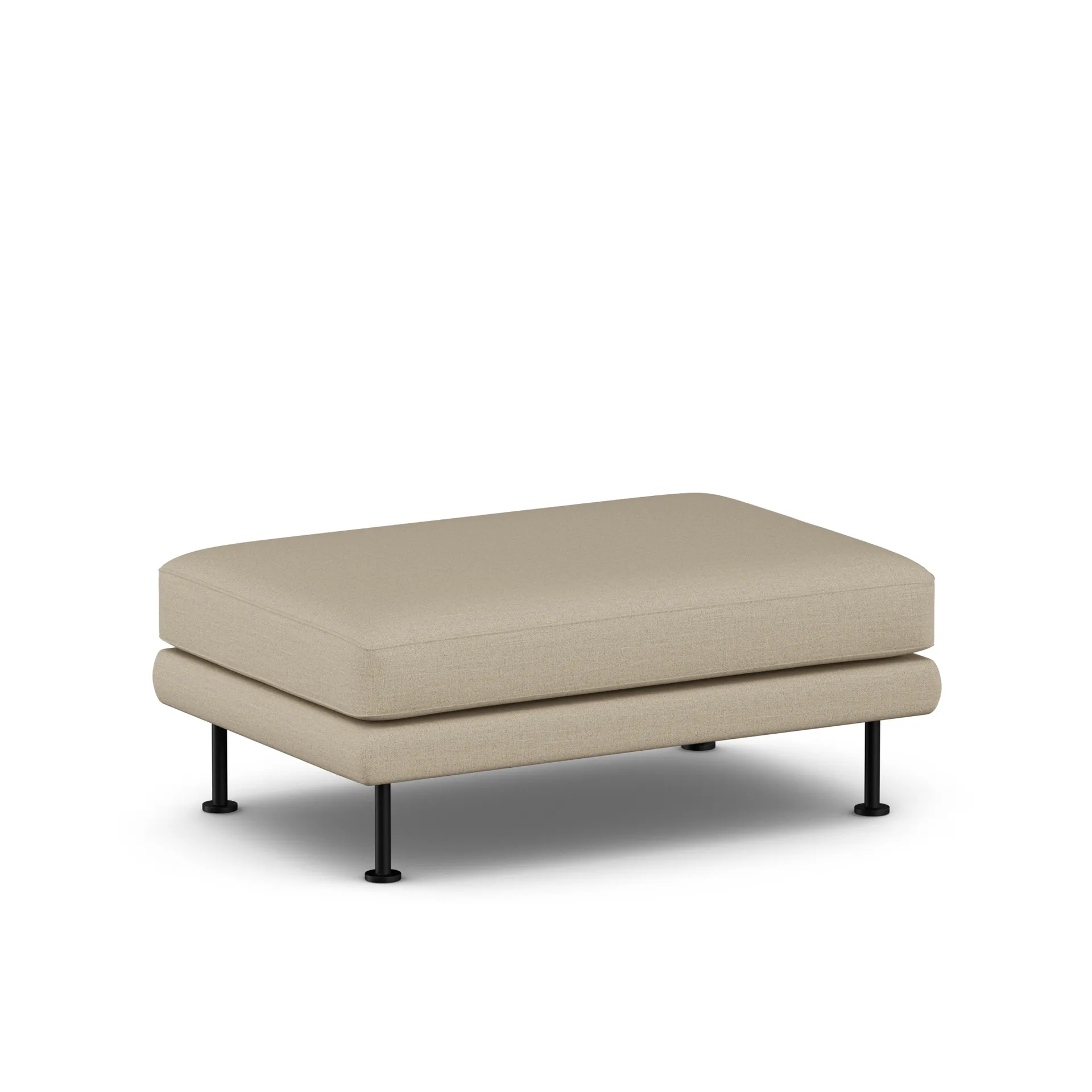 Bredhult footstool, Same Sand 6672-black steel 1898