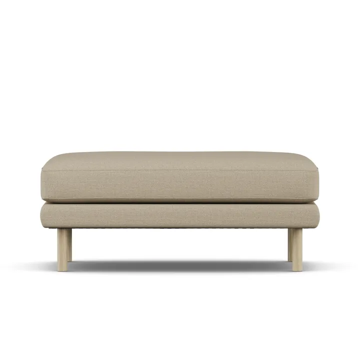 Bredhult footstool - Same Sand 6672-white-oiled oak - 1898