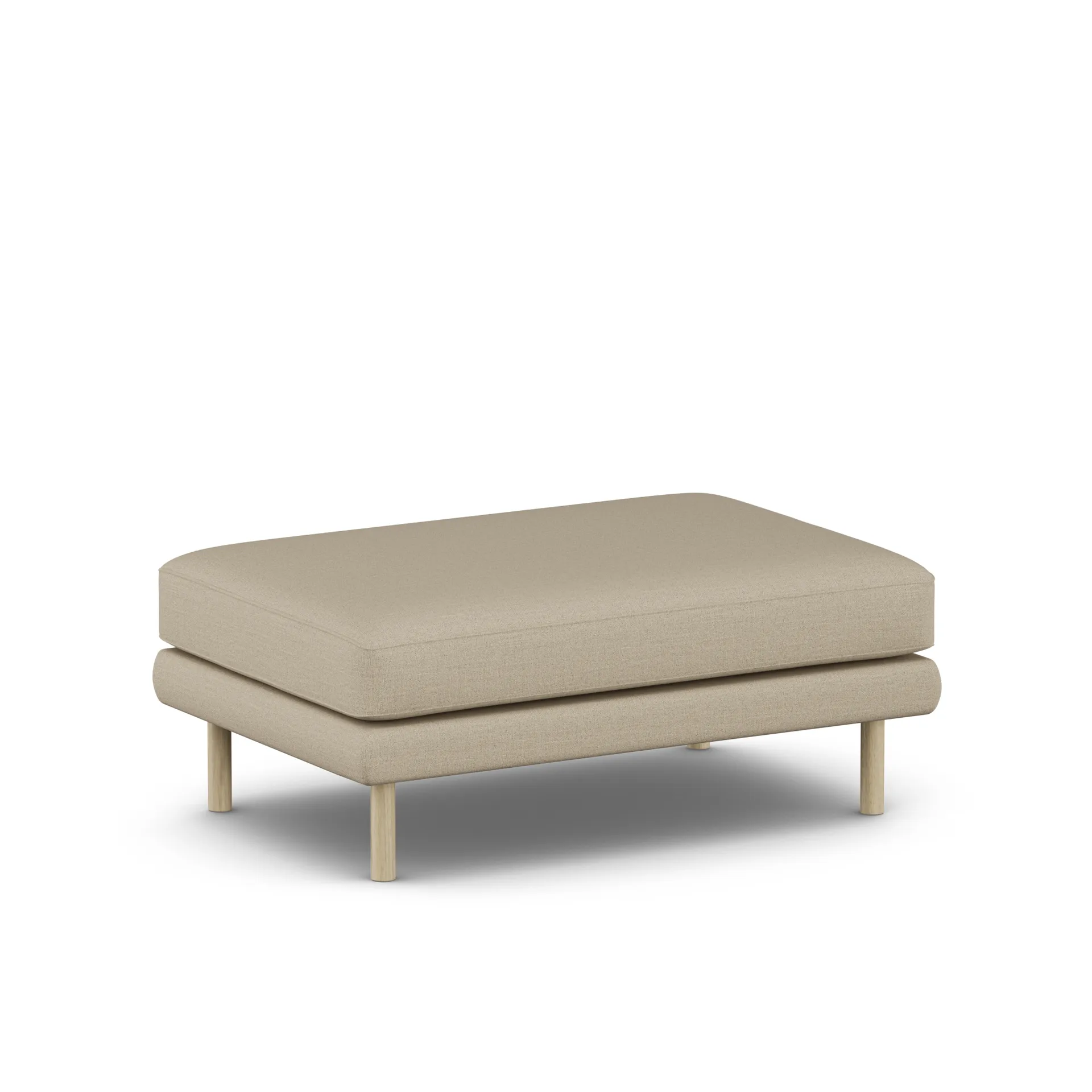 Bredhult footstool, Same Sand 6672-white-oiled oak 1898