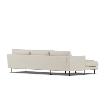 Bredhult sofa - Jump Beige 1956-black steel, 2,5-seater C2 - 1898