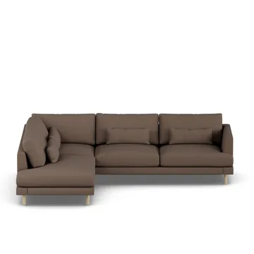 Bredhult sofa - Jump Brown 1955-white-oiled oak, 3-seater A2 - 1898