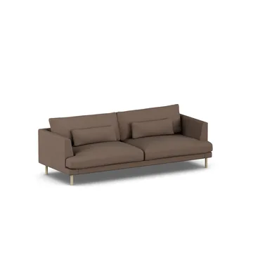 Bredhult sofa - Jump Brown 1955-white-oiled oak, 3-seater - 1898
