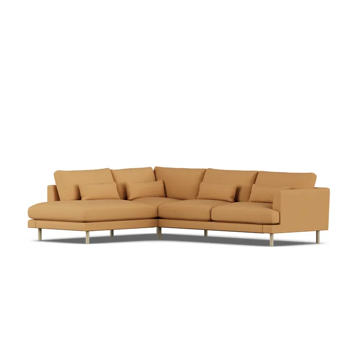 Bredhult sofa - Jump Honey 1959-white-oiled oak, 3-seater A2 - 1898