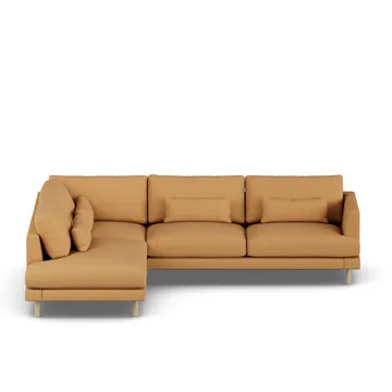 Bredhult sofa - Jump Honey 1959-white-oiled oak, 3-seater A2 - 1898