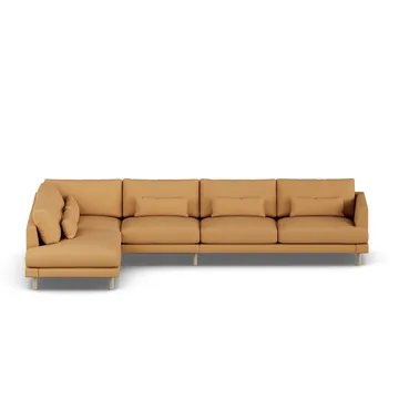 Bredhult sofa - Jump Honey 1959-white-oiled oak, 4-seater B2 - 1898