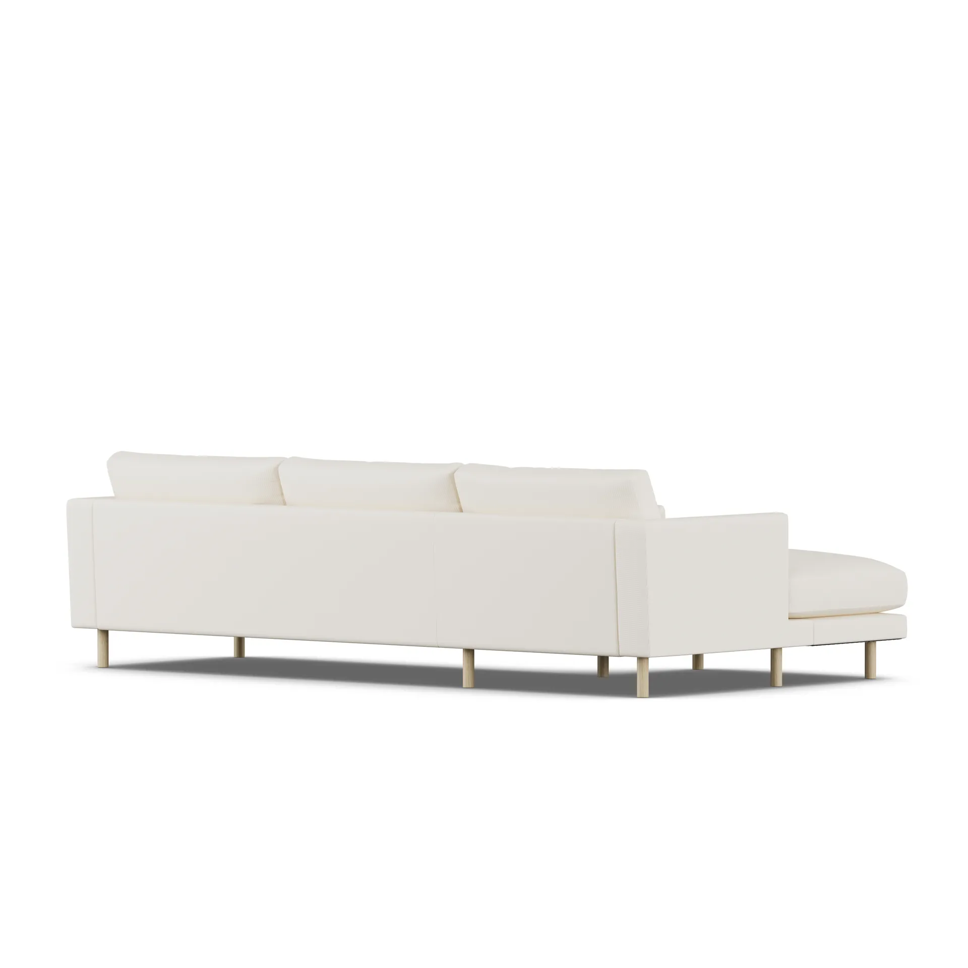 Bredhult sofa, Jump Off White 1954-white-oiled oak, 2,5-seater C2 1898