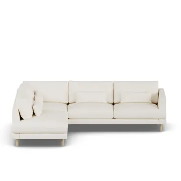 Bredhult sofa - Jump Off White 1954-white-oiled oak, 3-seater A2 - 1898