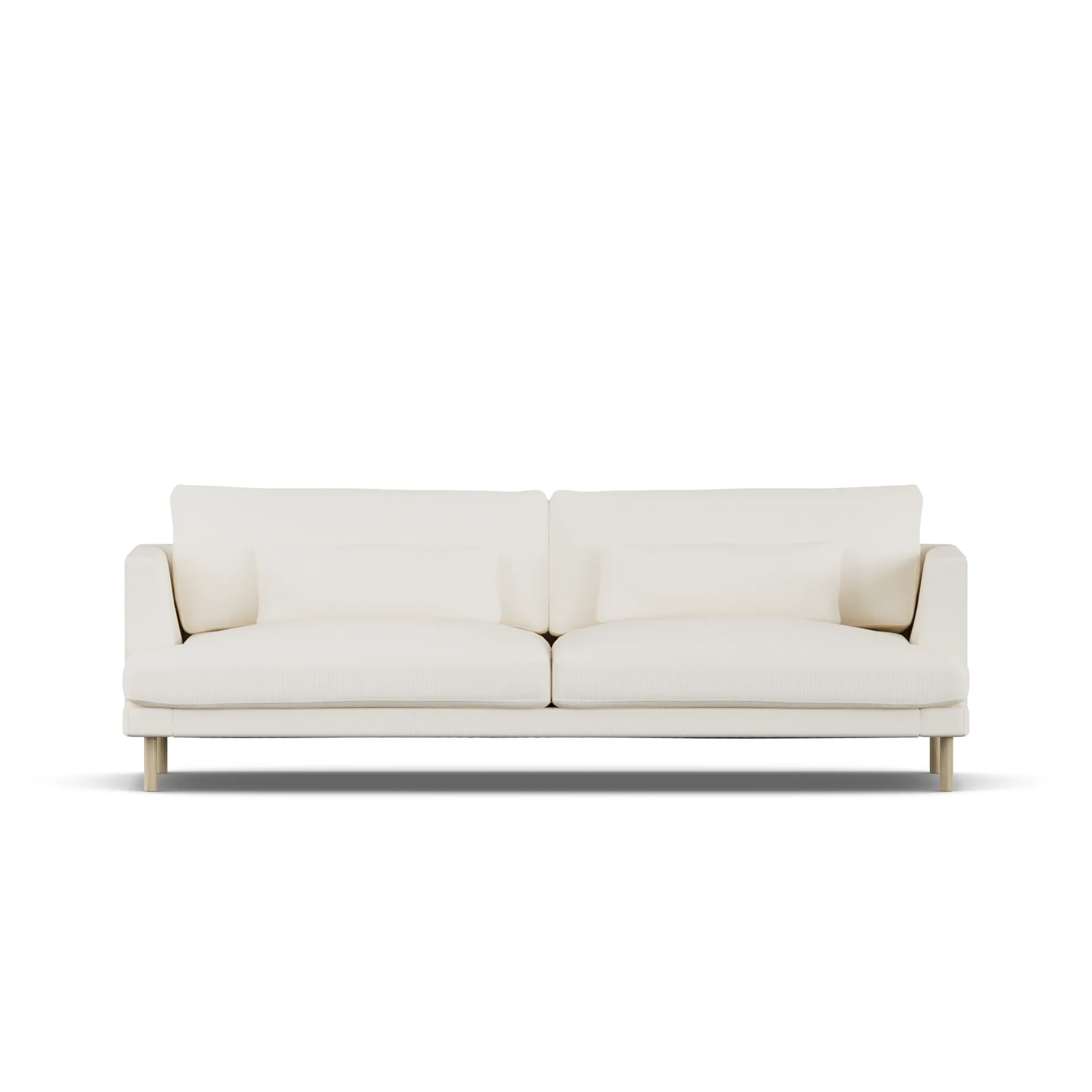 Bredhult sofa, Jump Off White 1954-white-oiled oak, 3-seater 1898