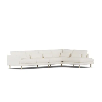 Bredhult sofa - Jump Off White 1954-white-oiled oak, 4-seater B1 - 1898