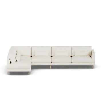 Bredhult sofa - Jump Off White 1954-white-oiled oak, 4-seater B2 - 1898