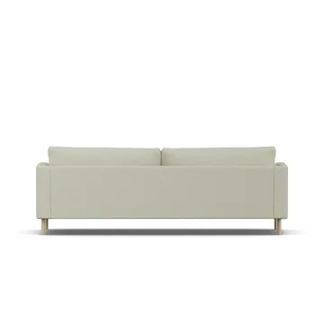 Bredhult sofa - Luiza Beige 3981-white-oiled oak, 3-seater - 1898
