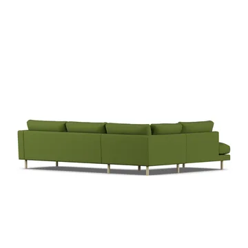 Bredhult sofa - Luiza Green 3975-white-oiled oak, 3-seater A2 - 1898