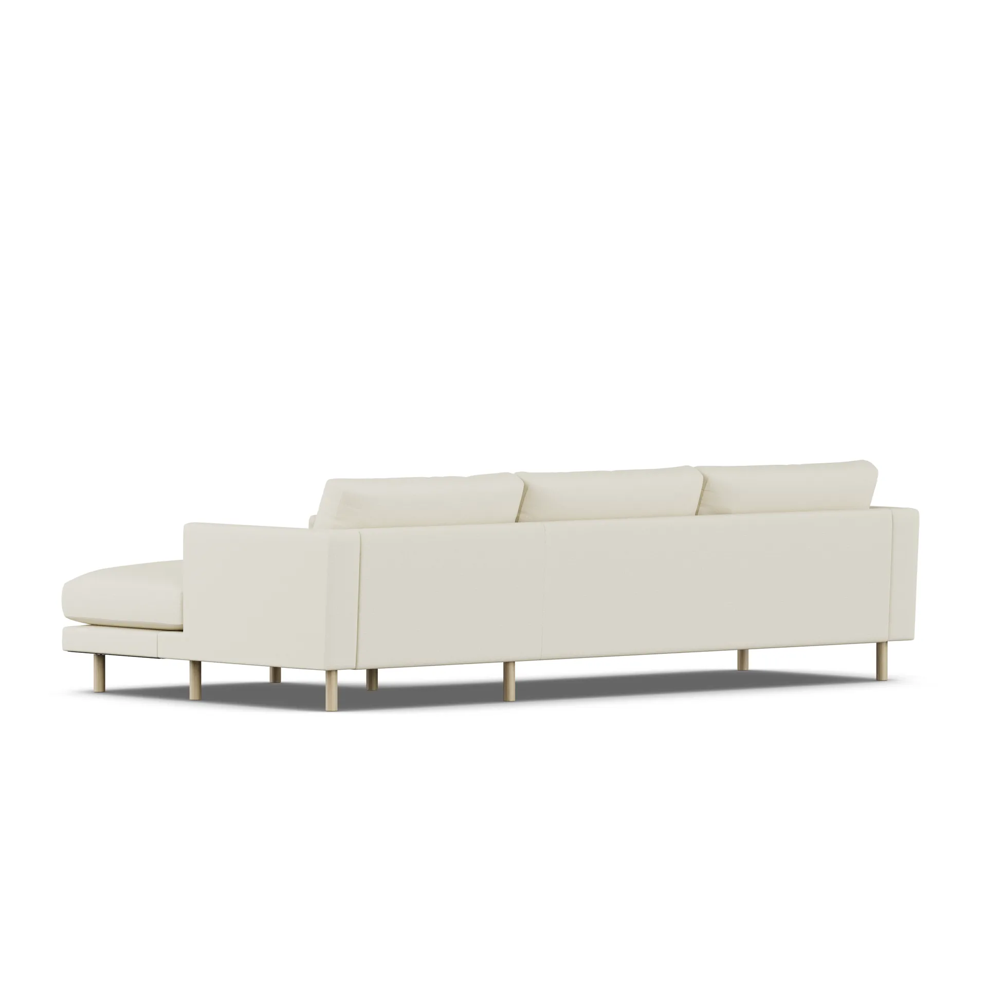 Bredhult sofa, Oslo Nature 1540-white-oiled oak, 2,5-seater C1 1898
