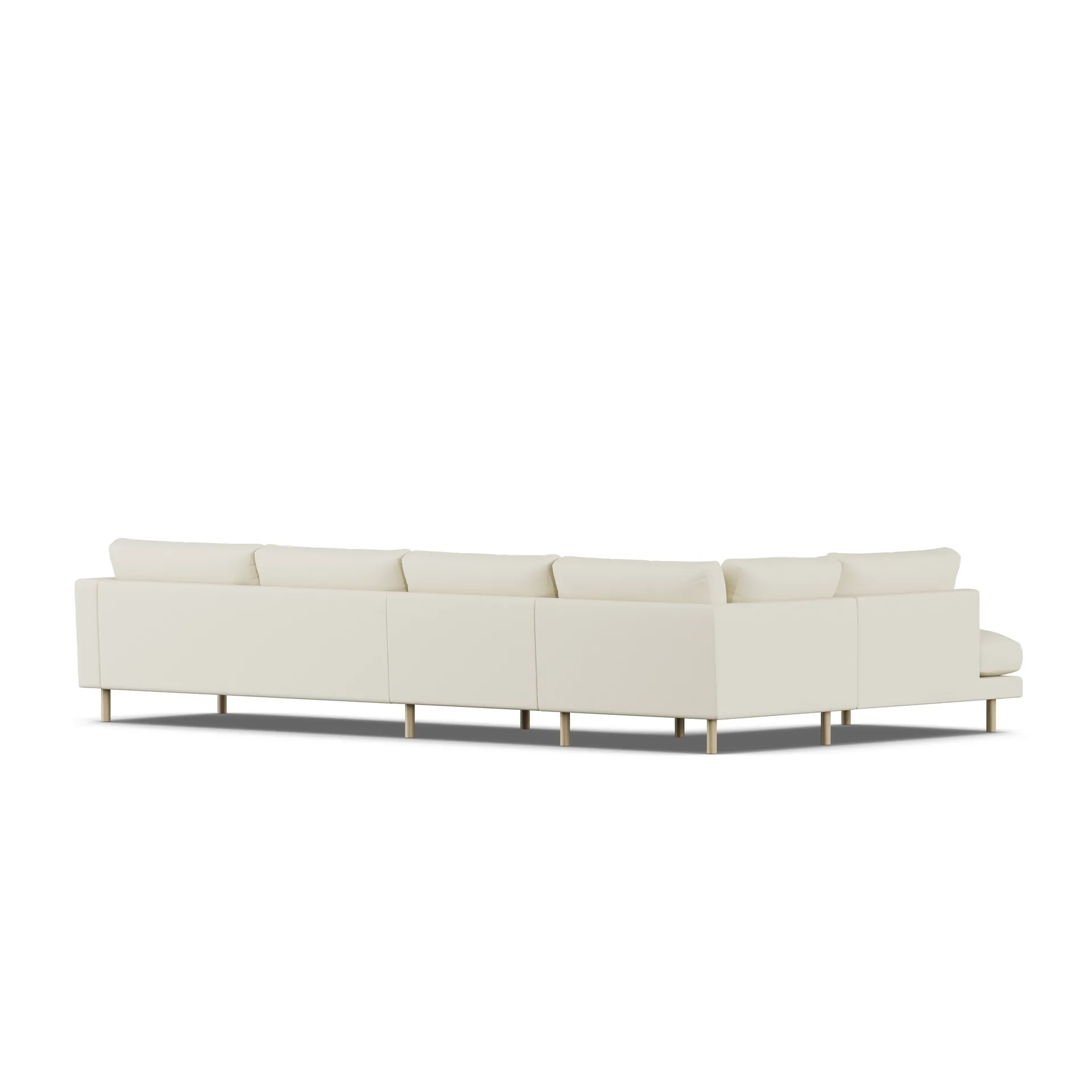 Bredhult sofa, Oslo Nature 1540-white-oiled oak, 4-seater B2 1898