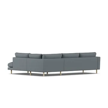 Bredhult sofa - Same Blue 6678-white-oiled oak, 3-seater A1 - 1898